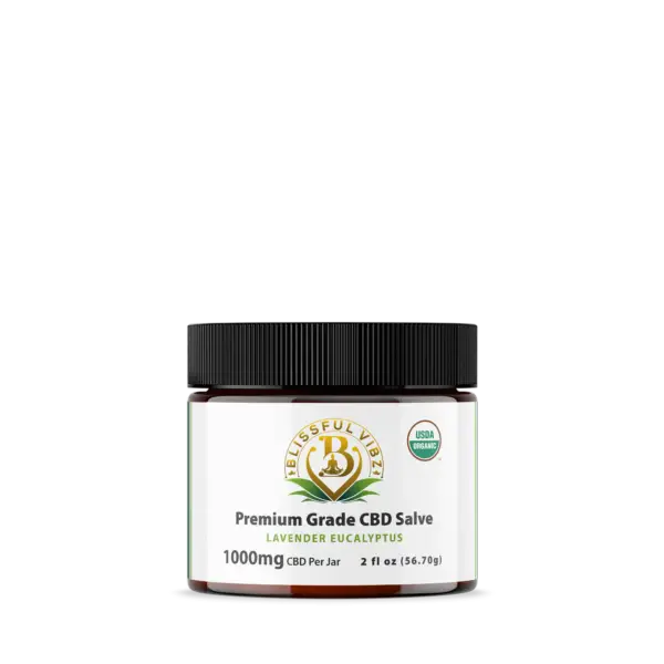 1000mg CBD Salve Lavender and Eucalyptus