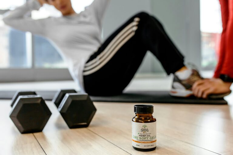 Exercise Routine with CBD